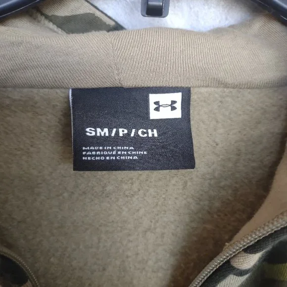 Men's Under Armour Full Zip Hoodie Medium - Picture 4 of 9